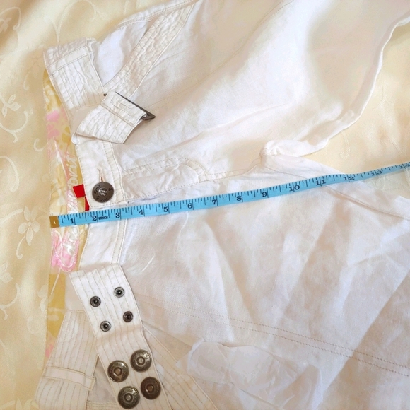 ESPRIT Linen White Pants - Picture 8 of 11